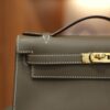 Kelly Pochette Swift Etoupe GHW
