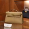 Kelly Pochette Swift Chai GHW