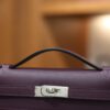 Kelly Pochette Swift Cassis PHW