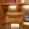 Kelly Pochette Epsom Gold GHW
