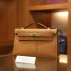 Kelly Pochette Epsom Gold GHW