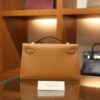 Kelly Pochette Epsom Gold GHW