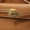 Kelly Pochette Epsom Gold GHW