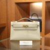Kelly Pochette Epsom Craie GHW