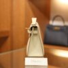 Kelly Pochette Epsom Craie GHW