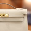 Kelly Pochette Epsom Craie GHW