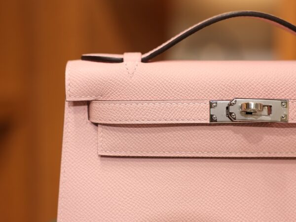 Kelly Pochette Epsom Rose Sakura PHW