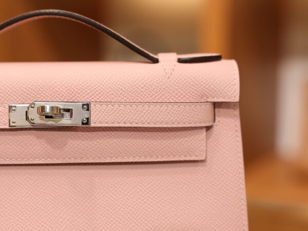 Kelly Pochette Epsom Rose Sakura PHW