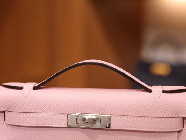 Kelly Pochette Epsom Rose Sakura PHW