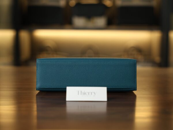 Kelly Pochette Epsom Vert Bosphore GHW