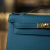 Kelly Pochette Epsom Vert Bosphore GHW