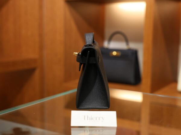 Kelly Pochette Epsom Black GHW