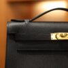 Kelly Pochette Epsom Black GHW