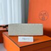 Kelly Pochette Ostrich Gris Perle PHW