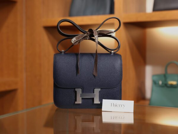 Constance 18 Epsom Bleu Nuit PHW