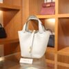 Picotin 18 Clemence New White GHW