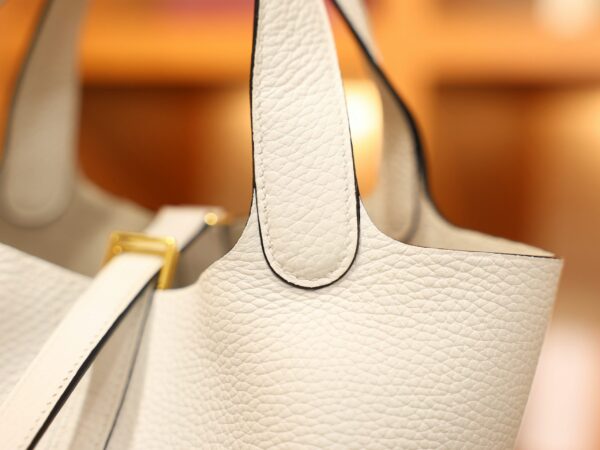 Picotin 18 Clemence New White GHW