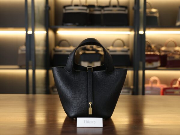 Picotin 18 Clemence Black GHW