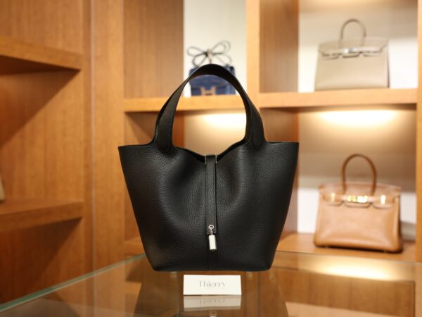 피코탄 22 끌레망스 블랙 은장 001_139A6669 Picotin 22 Clemence Black PHW